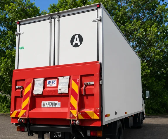 Tailgate Lorry, Tiara Mass Shipping & Logistic Sdn Bhd