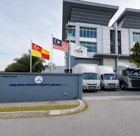 Worldwide Service Coverage, Tiara Mass Shipping & Logistic Sdn Bhd